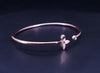 Idylle Blossom Twist Bracelet, Rose Gold