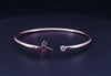 Idylle Blossom Twist Bracelet, Rose Gold