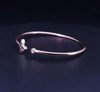 Idylle Blossom Twist Bracelet, Rose Gold