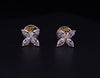 Tiffany Victoria Diamond Earrings in 18K Yellow Gold Large