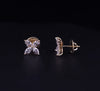 Tiffany Victoria Diamond Earrings in 18K Yellow Gold Large