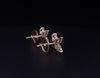 Tiffany Victoria Diamond Earrings in 18K Yellow Gold Large