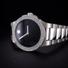 Movado SE Extreme 44mm Black Dial Quartz Stainless Steel Men's Wristwatch