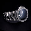 Movado SE Extreme 44mm Black Dial Quartz Stainless Steel Men's Wristwatch