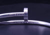 Cartier Juste Un Clou Bracelet 18K White Gold Size 17