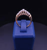 Custome Made Diamond Ring in 14K Yellow Gold Size 7