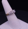 Custome Made Diamond Ring in 14K Yellow Gold Size 7