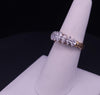 Custome Made Diamond Ring in 14K Yellow Gold Size 7