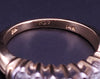 Custome Made Diamond Ring in 14K Yellow Gold Size 7