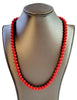Spiritual Beads Collection for Men Spiritual Beads Necklace Red Onyx with Ster