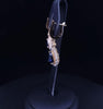 Sapphire Earrings in 14K Yellow Gold with Diamonds