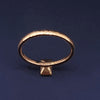 Designed by famous Gurhan, Amethyst Ring Set in 24K Yellow Gold Size 6.25
