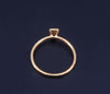 Designed by famous Gurhan, Amethyst Ring Set in 24K Yellow Gold Size 6.25