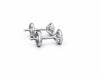 Tiffany & Co Platinum Diamond Soleste Stud Earrings