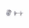 Tiffany & Co Platinum Diamond Soleste Stud Earrings
