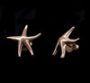 Tiffany & Co Else Peretti Starfish Stud Earrings 18k Yellow Gold