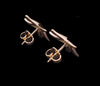 Tiffany & Co Else Peretti Starfish Stud Earrings 18k Yellow Gold