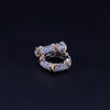 Tiffany & Co Sixteen Stone Earrings in Paltinum & 18K Yellow Gold