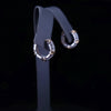 Sixteen Stone by Tiffany Narrow Earrings in Platinum & Yellow Gold with Diamonds