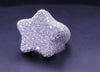 Star Shape Ring in 14K White Gold With Diamonds Size 8.5
