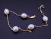 Elsa Peretti For Tiffany. Co 18k Gold With Five Freshwater Cultured Pearls