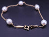 Elsa Peretti For Tiffany. Co 18k Gold With Five Freshwater Cultured Pearls