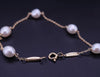 Elsa Peretti For Tiffany. Co 18k Gold With Five Freshwater Cultured Pearls