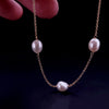 Elsa Peretti For Tiffany. Co 18k Gold With Five Freshwater Cultured Pearls
