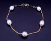 Elsa Peretti For Tiffany. Co 18k Gold With Five Freshwater Cultured Pearls
