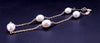 Elsa Peretti For Tiffany. Co 18k Gold With Five Freshwater Cultured Pearls