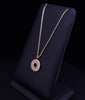 Tiffany & Co Circle Logo Necklace Yellow Gold