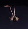 Tiffany & Co Circle Logo Necklace Yellow Gold