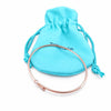 Elsa Peretti Diamond Hoop Single-row Bangle R/G
