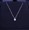 Tiffany& Co Solitaire Diamond Pendant