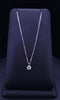 Tiffany& Co Solitaire Diamond Pendant .30ct