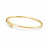 Elsa Peretti Diamond Hoop Single-row Bangle Y/G