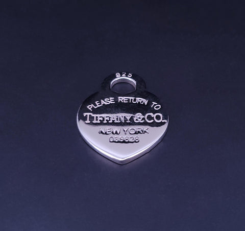Tiffany & Co Heart Tag Charm Pendant