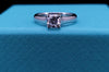 Tiffany & Co. Lucida 950 solid platinum 0.59CTS diamond ring