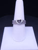 Tiffany & Co. Somerset Heart Mesh Band - Sterling Silver 925 Love Statement Ring