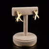Paloma Picasso Tiffany & Co.  18K Yellow Gold Graffiti X Earrings