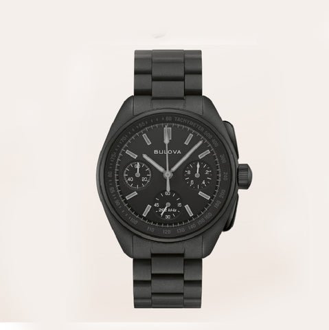 Bulova  Lunar Pilot Black Hole 98A335v