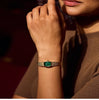 Bulova Goddess of Time Malachite 97L184