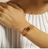 Bulova Goddess of Time Tiger's Eye 97L185