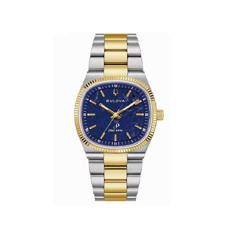 Bulova Super Seville Blue Sodalite 35mm Men's Watch 98A337