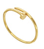 Cartier Juste Un Clou Nail Yellow Gold Bracelet Size 18