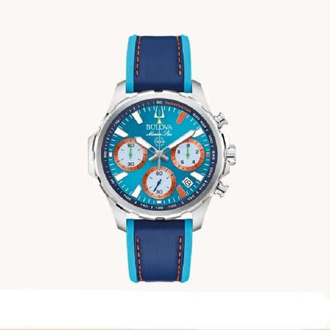 Bulova Marine Star Team Miami E1 Racing Chronograph – Model 96B460