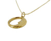 Tiffany & Co. Diamond 18k Yellow Gold Moon Round Pendant Charm