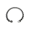 David Yurman Armory Single Row Link Bracelet with Black Diamonds