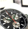 Gucci G-Timeless Chronograph Black Dial Silver Steel Strap Men's Watch -YA126267