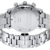 Gucci G Chrono Chronograph White Dial Silver Steel Strap Watch For Men -YA101339